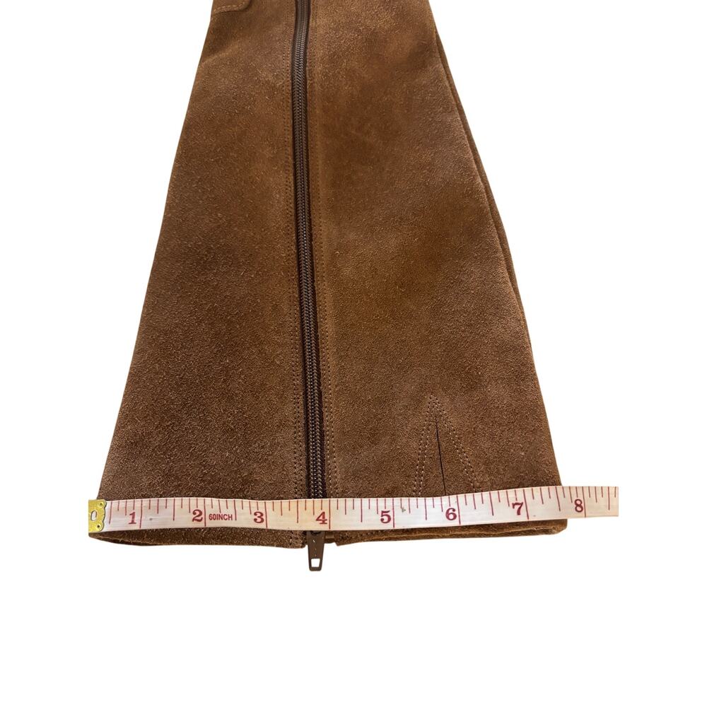 Gianni Bini Dejon Tan Suede Knee High Boots - Women's 9M - Picture 8 of 9